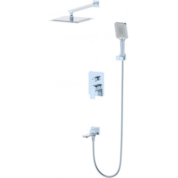 Встраиваемая душевая система Wonzon & Woghand Diamond WW-88939011-CR хром