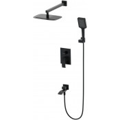 Встраиваемая душевая система Wonzon & Woghand Fit WW-88939009A-MB черный матовый