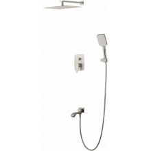 Встраиваемая душевая система Wonzon & Woghand Flex WW-88939072-BN брашированный никель