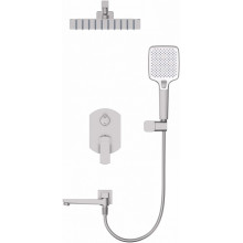 Встраиваемая душевая система Wonzon & Woghand Forza WW-939031-BN брашированный никель