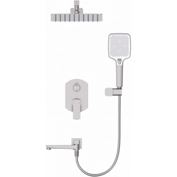 Встраиваемая душевая система Wonzon & Woghand Forza WW-939031-BN брашированный никель