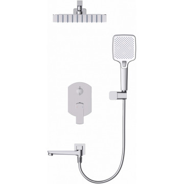 Встраиваемая душевая система Wonzon & Woghand Forza WW-939031-CR хром