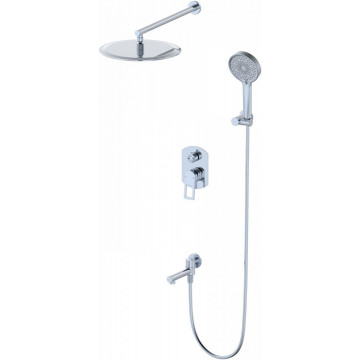 Встраиваемая душевая система Wonzon & Woghand Frame WW-88939010-CR хром