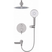 Встраиваемая душевая система Wonzon & Woghand Solo WW-939032-BN брашированный никель