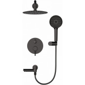 Встраиваемая душевая система Wonzon & Woghand Solo WW-939032-BGM темный графит