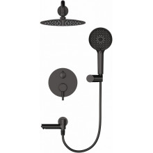 Встраиваемая душевая система Wonzon & Woghand Solo WW-939032-BGM темный графит