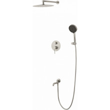 Встраиваемая душевая система Wonzon & Woghand Stick WW-88939017-BN брашированный никель