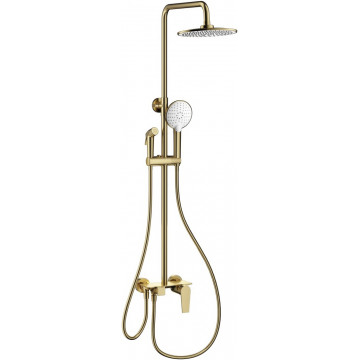 Душевая система Wonzon & Woghand WW-A30874-BG брашированное золото