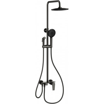 Душевая система Wonzon & Woghand WW-A30874-BGG темный графит