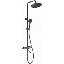 Душевая система Wonzon & Woghand Capsule WW-B3031-A1-BGG с термостатом темный графит