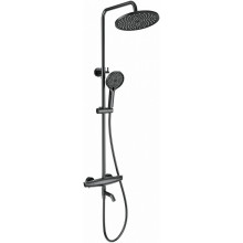 Душевая система Wonzon & Woghand Capsule WW-B3031-A2-BGG с термостатом темный графит