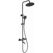 Душевая система Wonzon & Woghand Capsule WW-B3031-A3-BGG с термостатом темный графит