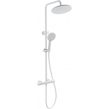 Душевая система Wonzon & Woghand Inn WW-B3013-T1-MW с термостатом белый матовый