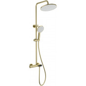 Душевая система Wonzon & Woghand Muse WW-B2091-A-BG с термостатом брашированное золото
