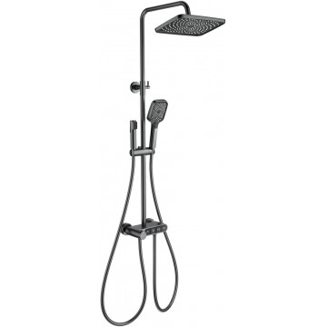 Душевая система Wonzon & Woghand Muse WW-B3112-BGG темный графит