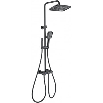 Душевая система Wonzon & Woghand Muse WW-B3112-MB черный матовый
