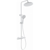 Душевая система Wonzon & Woghand Neo WW-B3045-A-MW с термостатом белый матовый