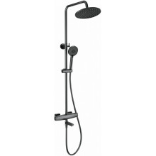 Душевая система Wonzon & Woghand Neo WW-B3035-A3-BGG с термостатом темный графит 