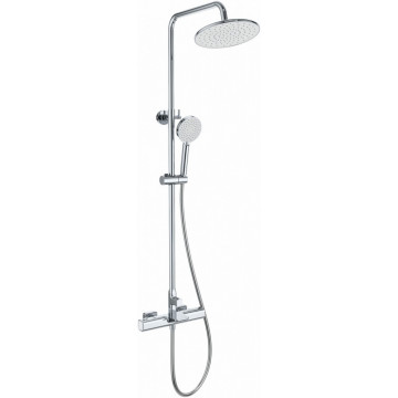 Душевая система Wonzon & Woghand Plate WW-C3017-A-CR с термостатом хром