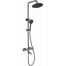 Душевая система Wonzon & Woghand Stay WW-B3051-A1-BGG с термостатом темный графит