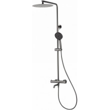 Душевая система Wonzon & Woghand Stick WW-88739903-BGM с термостатом темный графит