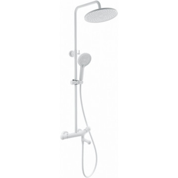 Душевая система Wonzon & Woghand T-1000 WW-B3057-A-MW с термостатом белый матовый