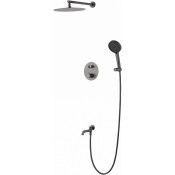 Встраиваемая душевая система Wonzon & Woghand Stick WW-88929010-BGM с термостатом темный графит