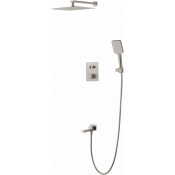 Встраиваемая душевая система Wonzon & Woghand WW-88929003-BN с термостатом брашированный никель