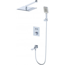 Встраиваемая душевая система Wonzon & Woghand WW-88929003-CR с термостатом хром