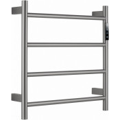 Электрический полотенцесушитель Wonzon & Woghand Bonn WW-AL404-BR 47х47 брашированный никель