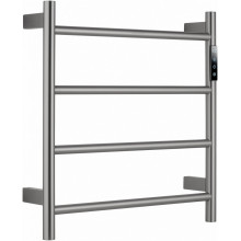 Электрический полотенцесушитель Wonzon & Woghand Bonn WW-AL404-BR 47х47 брашированный никель