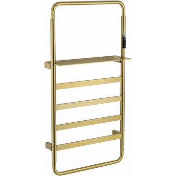 Электрический полотенцесушитель Wonzon & Woghand Düsseldorf WW-A203-BG 47.5х92 брашированное золото