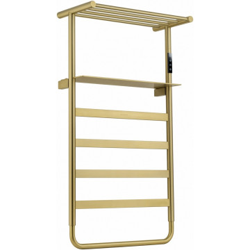 Электрический полотенцесушитель Wonzon & Woghand Düsseldorf WW-A208-BG 47.5х86.2 брашированное золото