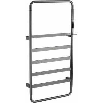 Электрический полотенцесушитель Wonzon & Woghand Düsseldorf WW-A203-GM 47.5х92 темный графит