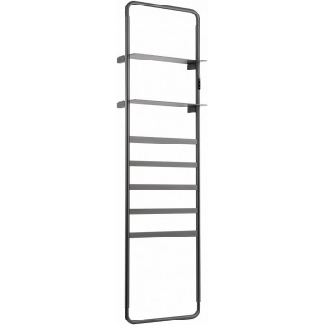 Электрический полотенцесушитель Wonzon & Woghand Düsseldorf WW-A205-GM 47.5х162 темный графит