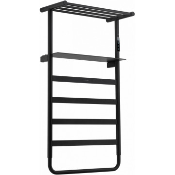 Электрический полотенцесушитель Wonzon & Woghand Düsseldorf WW-A208-MB 47.5х86.2 черный матовый