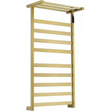 Электрический полотенцесушитель Wonzon & Woghand Frankfurt WW-1029-BG 48х90 брашированное золото