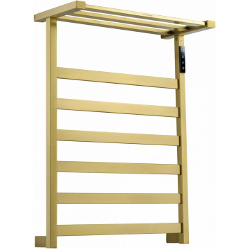 Электрический полотенцесушитель Wonzon & Woghand Frankfurt WW-A1026-BG 48х64 брашированное золото