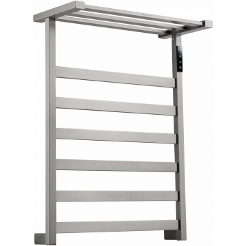 Электрический полотенцесушитель Wonzon & Woghand Frankfurt WW-A1026-BR 48х64 брашированный никель