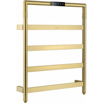 Электрический полотенцесушитель Wonzon & Woghand Köln WW-A6014-BG 47х58 брашированное золото