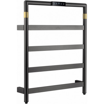 Электрический полотенцесушитель Wonzon & Woghand Köln WW-A6014-GM 47х58 темный графит