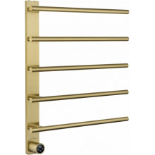 Электрический полотенцесушитель Wonzon & Woghand Nürnberg WW-AL345-BG 52х63 брашированное золото