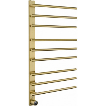 Электрический полотенцесушитель Wonzon & Woghand Nürnberg WW-AL349-BG 52х90 брашированное золото