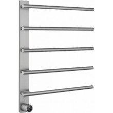 Электрический полотенцесушитель Wonzon & Woghand Nürnberg WW-AL345-BR 52х63 брашированный никель