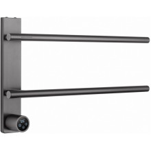 Электрический полотенцесушитель Wonzon & Woghand Nürnberg WW-AL342-GM 31х52 темный графит