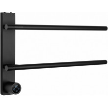 Электрический полотенцесушитель Wonzon & Woghand Nürnberg WW-AL342-MB 31х52 черный матовый