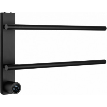 Электрический полотенцесушитель Wonzon & Woghand Nürnberg WW-AL342-MB 31х52 черный матовый