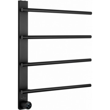 Электрический полотенцесушитель Wonzon & Woghand Nürnberg WW-AL344-MB 52х62 черный матовый