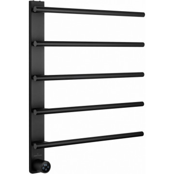 Электрический полотенцесушитель Wonzon & Woghand Nürnberg WW-AL345-MB 52х63 черный матовый