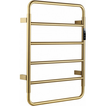 Электрический полотенцесушитель Wonzon & Woghand Wismar WW-AL201-BG 47.5х64 брашированное золото